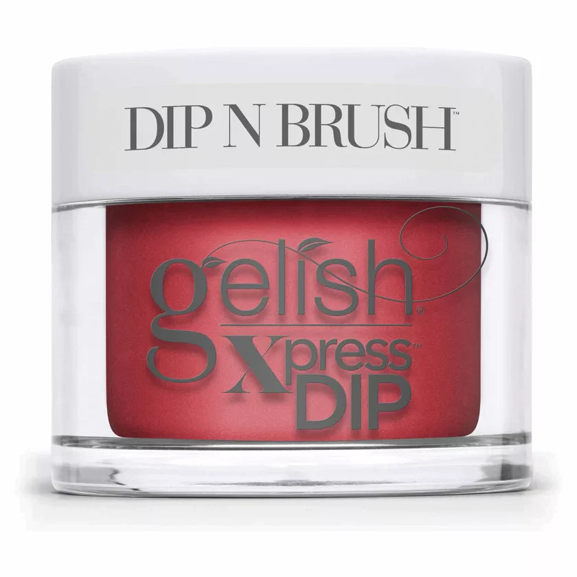 Gelish dip & brush - 821 tiger blossom - 1.5oz - acrylic dip