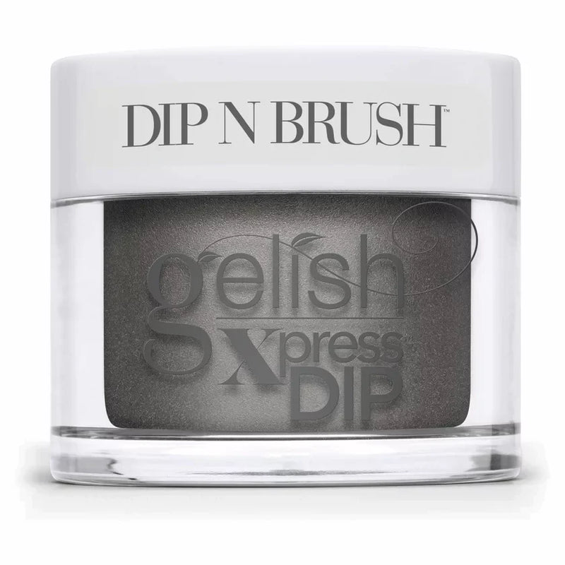 Gelish dip & brush - 847 midnight caller - 1.5oz - acrylic
