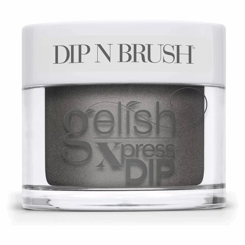 Gelish dip & brush - 847 midnight caller - 1.5oz - acrylic