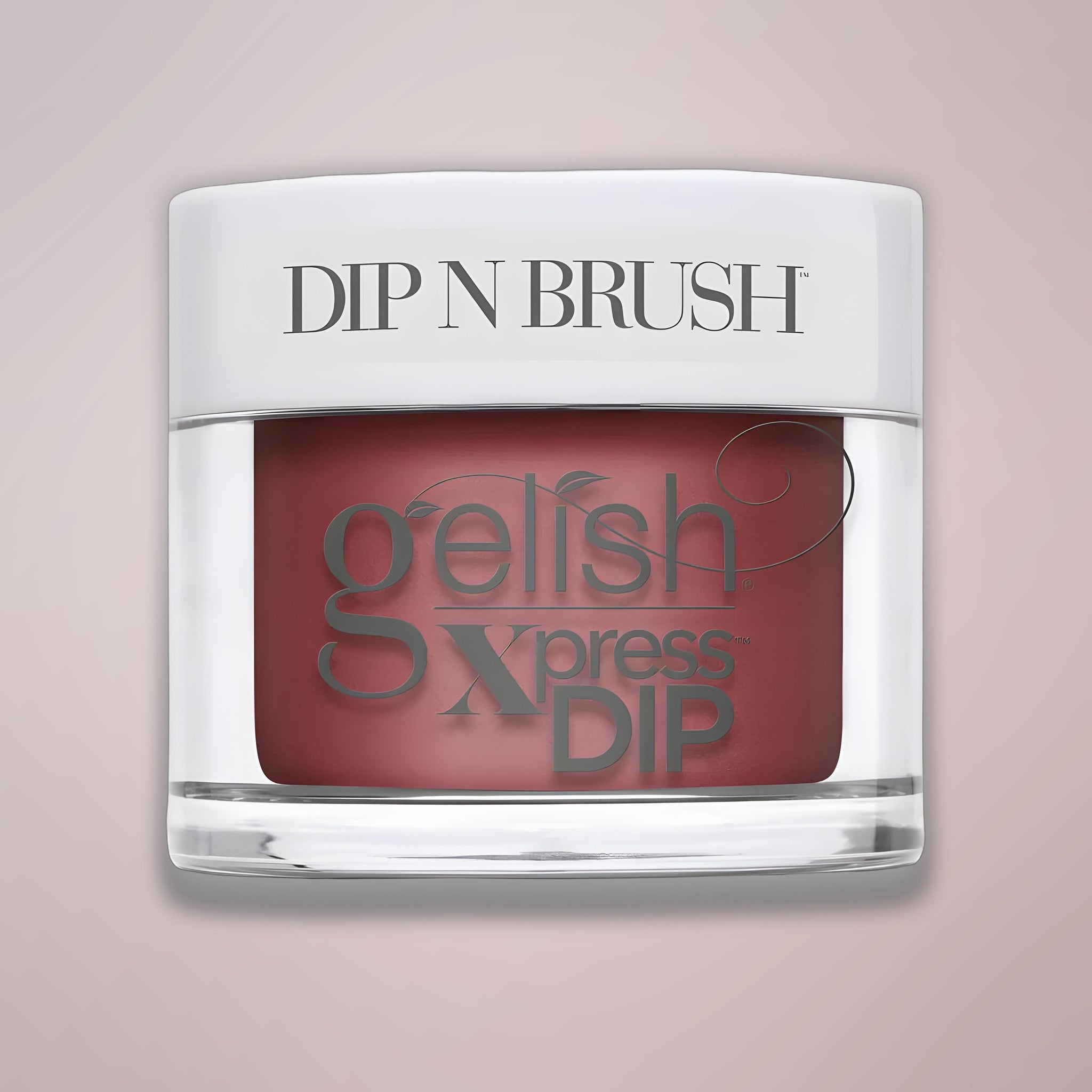 GELISH Dip & Brush - 861 Hot Rod Red - 1.5oz
