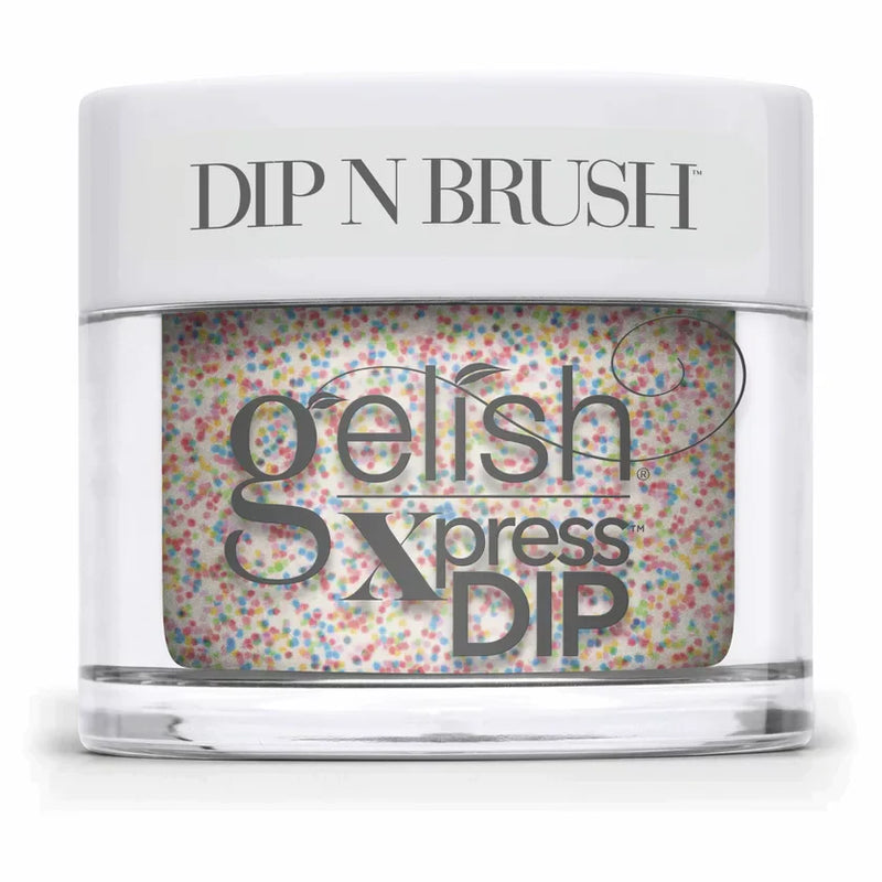 Gelish dip & brush - 952 lots of dots - 1.5oz - dip polish