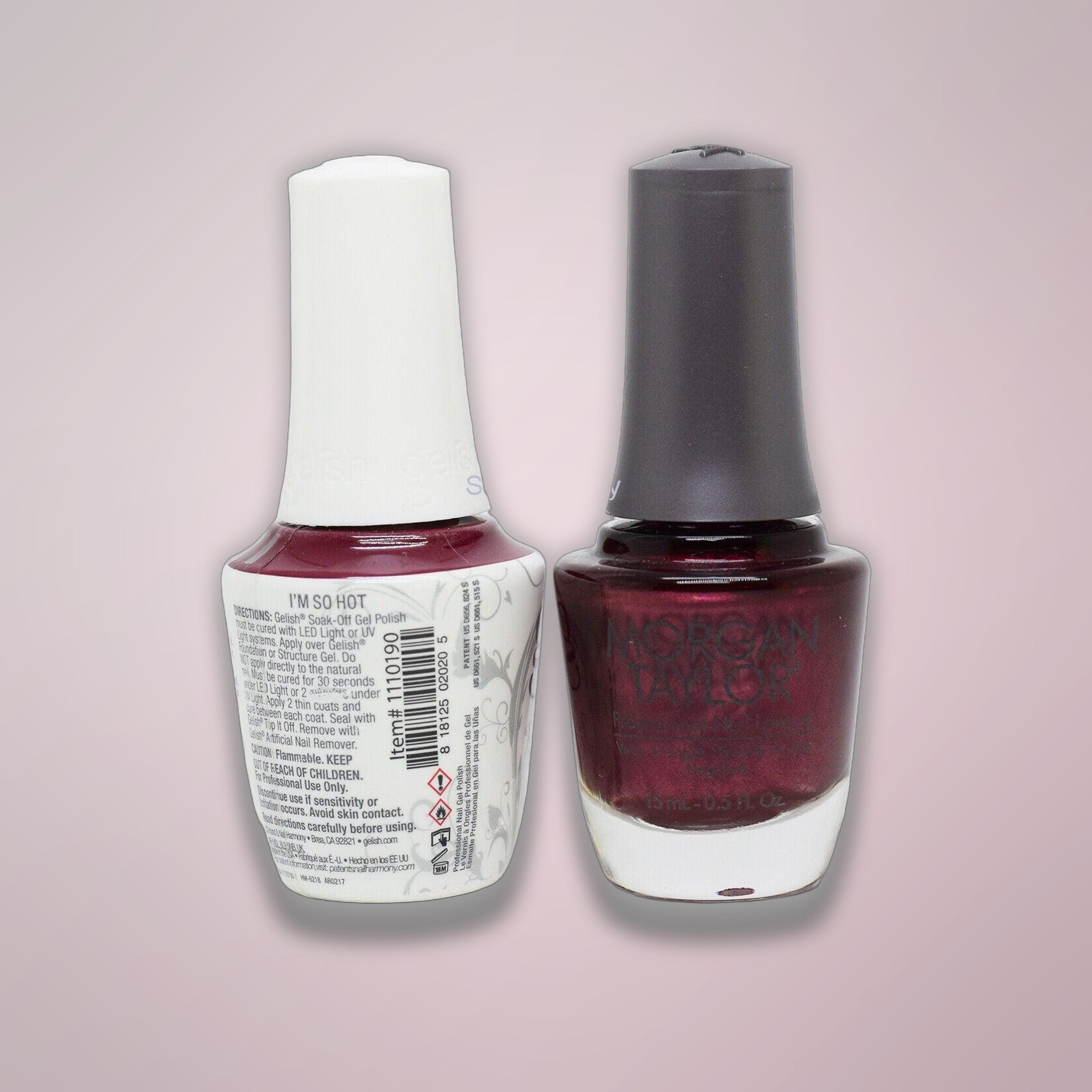 GELISH Dip - 190 I'M So Hot - 0.8 oz