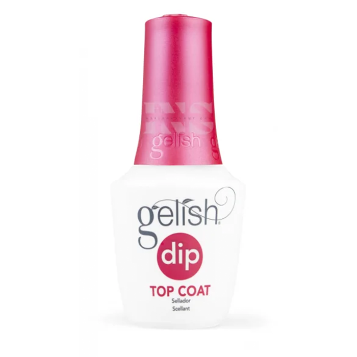 Gelish dip - step 4 top coat - 0.5 oz - dip accessory
