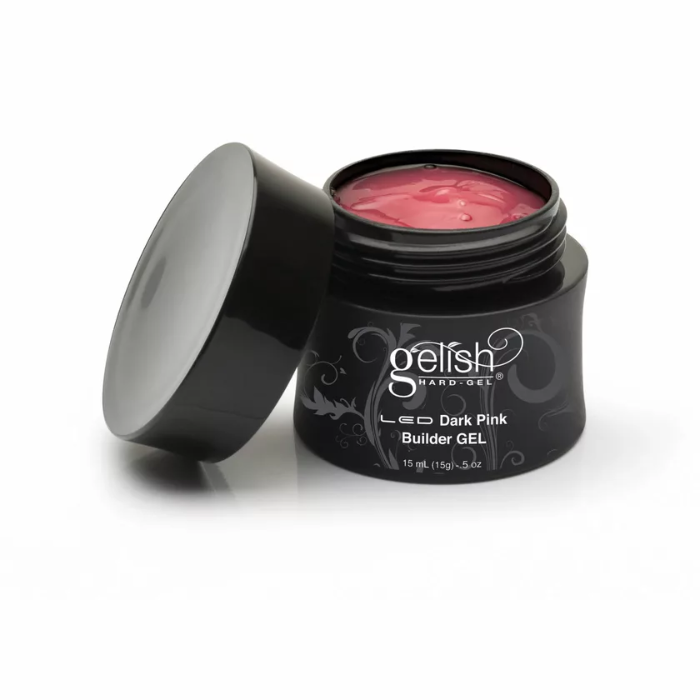 Gelish - hard gel builder dark pink 0.5oz