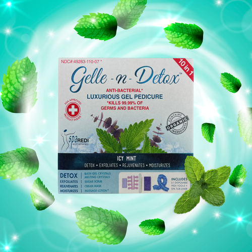 Gelle-n-Detox - Jelly Spa 10 in 1 - Mint