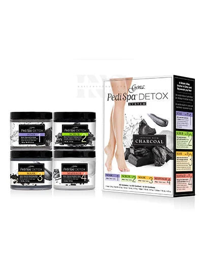 GENA Charcoal Detox 4 pcs Kit