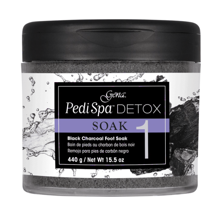 Gena step 1 charcoal detox soak 15.5 oz