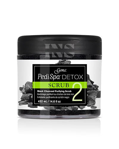 GENA Step 2 Charcoal Detox Scrub 14.6 oz - Spa Treatment