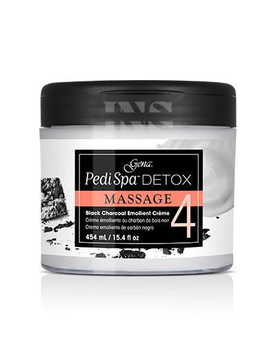 GENA Step 4 Charcoal Detox Creme 15.4 oz - Spa Treatment