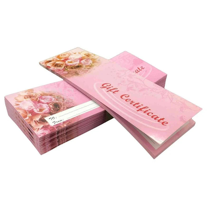 Gift certificate w/ envelope d13 - certi