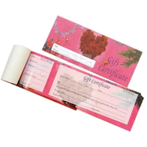 Gift Certificate w/ Envelope I - Certificate