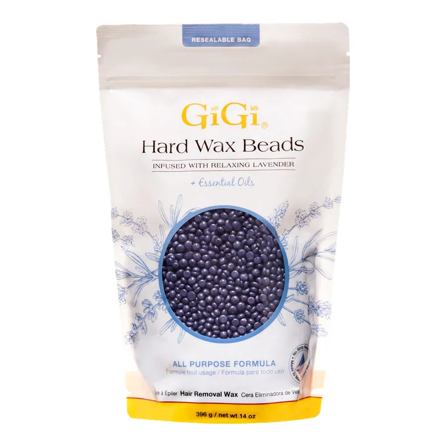 Gigi wax beads 14 oz 24/box - lavender