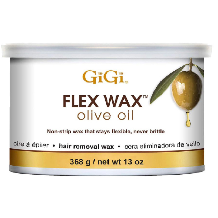Gigi waxes 13 oz 24/box - olive oil flex - wax