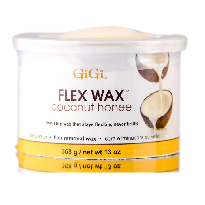 Gigi waxes 13 oz single - coconut honee flex - wax