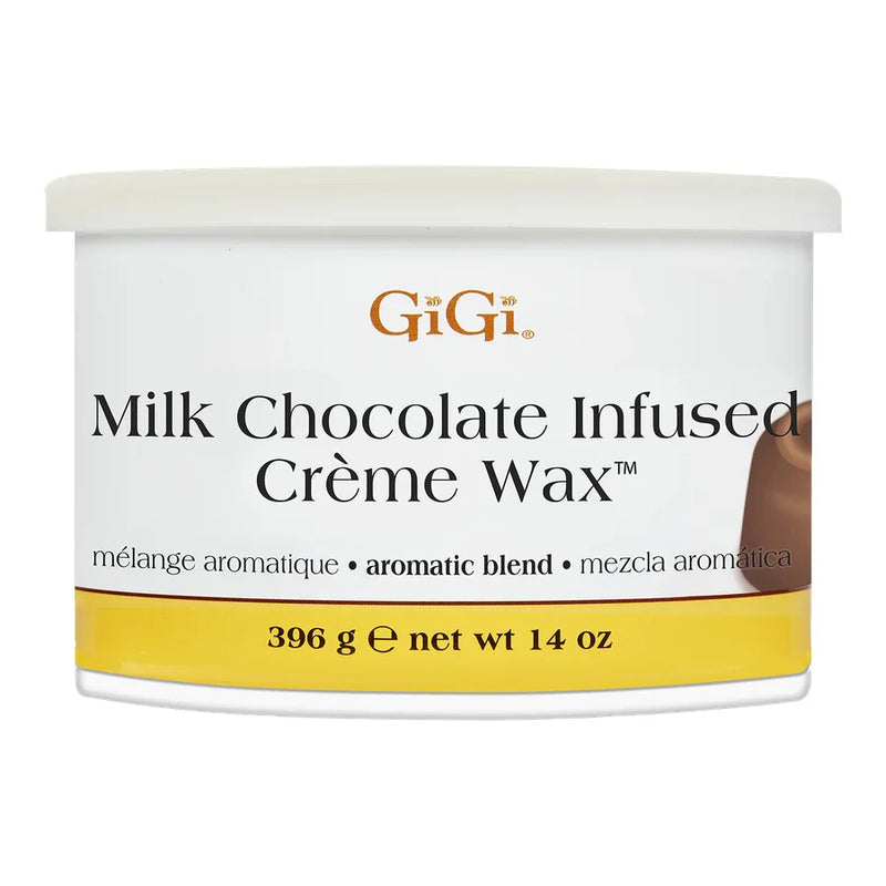 Gigi waxes 14 oz 24/box - milk chocolate creme wax - wax