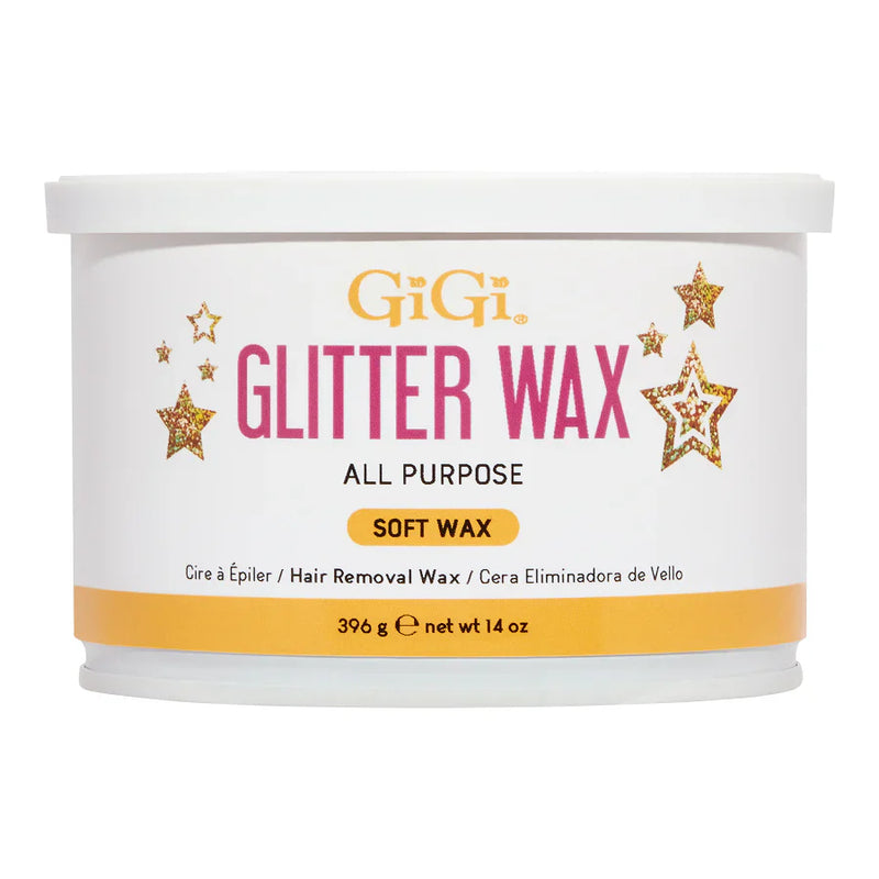 Gigi waxes 14 oz single - glitter - wax