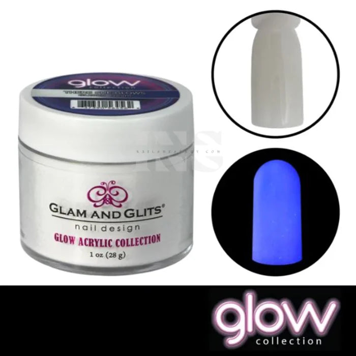 GLAM GLITS Glow There She Glows Gl2025 - Acrylic Dip