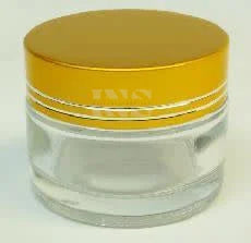 Glass Jar with (Golden Cap) CJC40 40ML - Empty Container