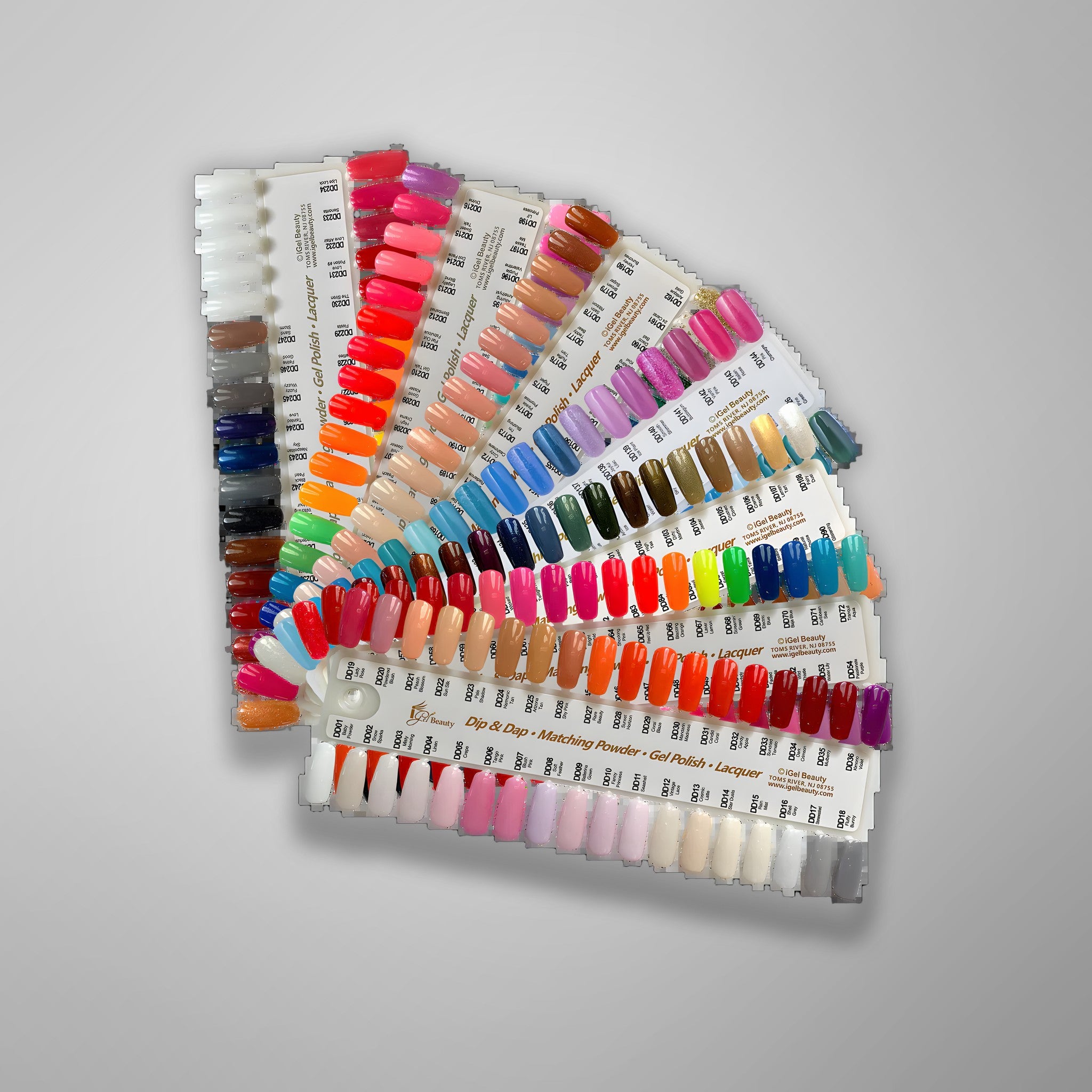 iGEL Sample Swatch 1-7 (1-247)