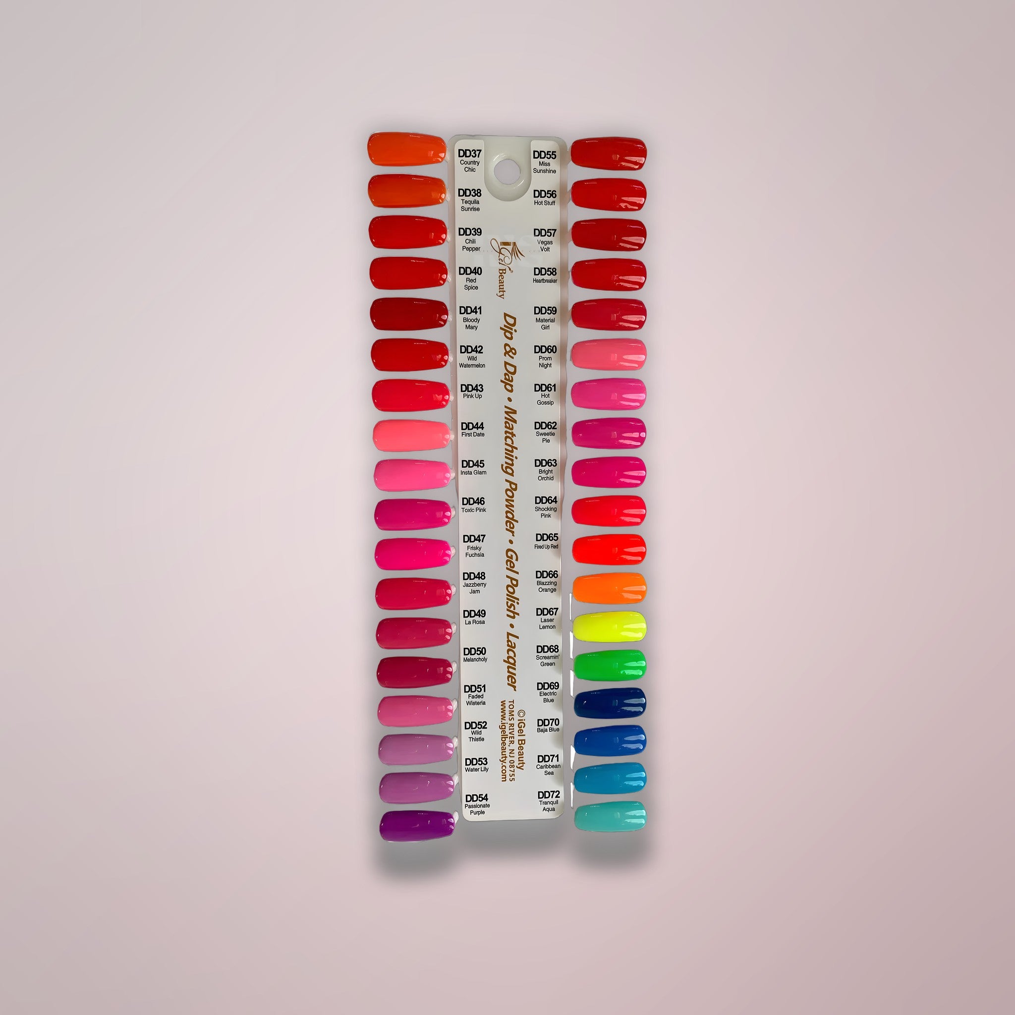 iGEL Dip - Collection 2 (37-72) - 36 pc - Free Chart