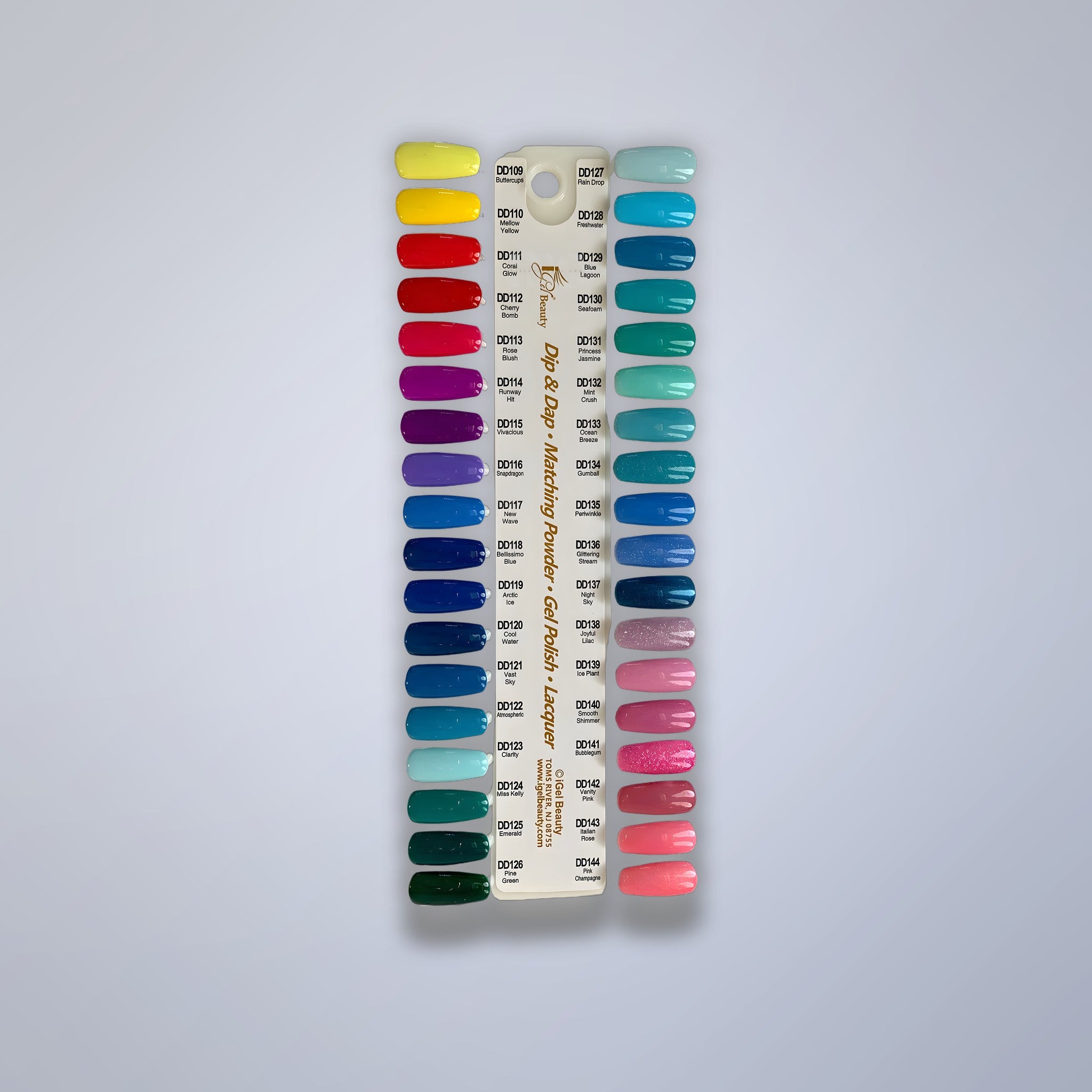 iGEL Dip - Collection 4 (109-144) - 36 pc - Free Chart