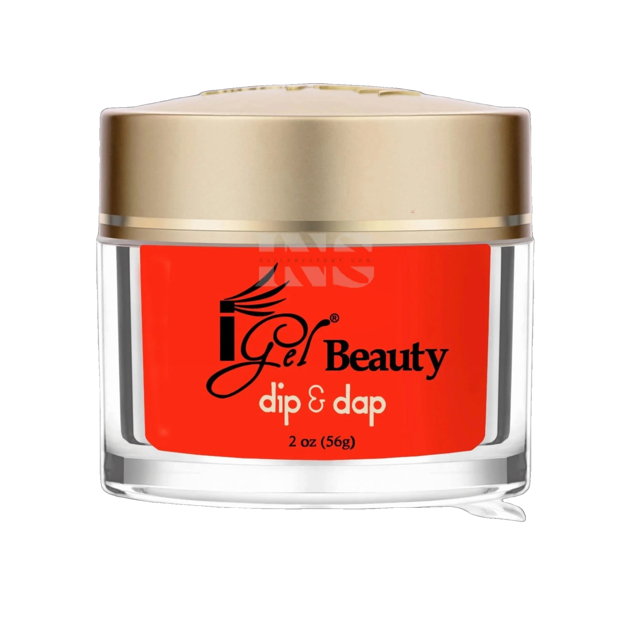 iGEL Dip & Dap Powder - DP 065 Fired Up Red