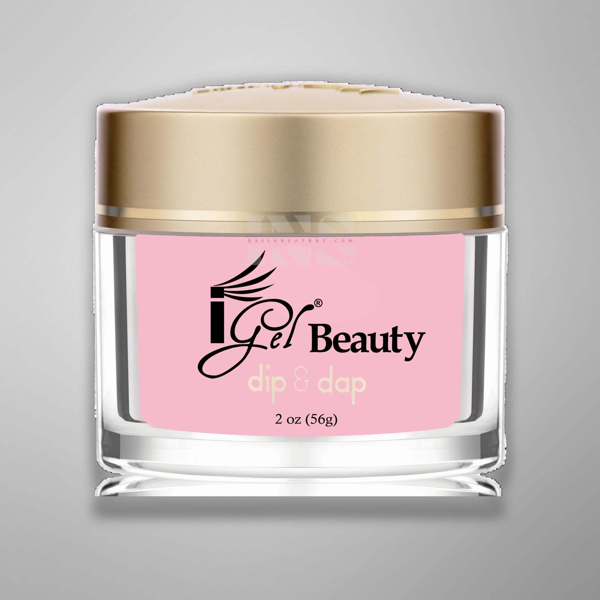 iGEL Dip & Dap Powder - DP 4 Medium Pink 2 oz