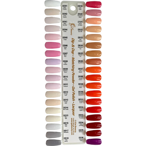 iGEL Color Sample Chart 1