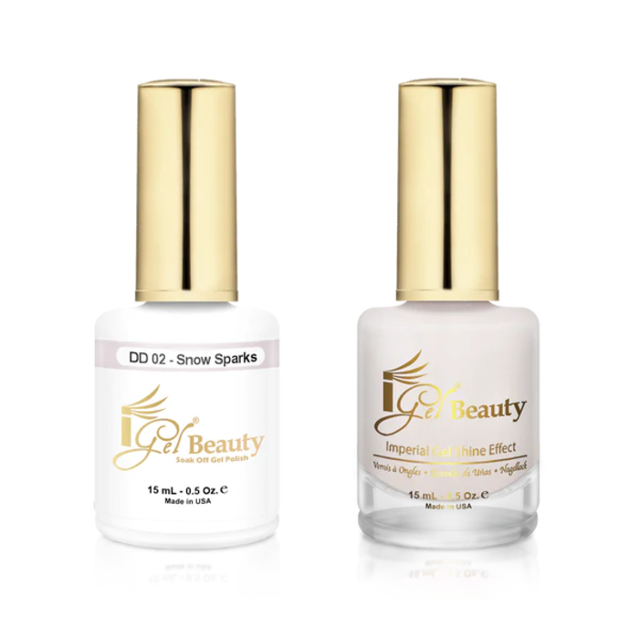 Igel match - dd 001 baby powder - gel polish