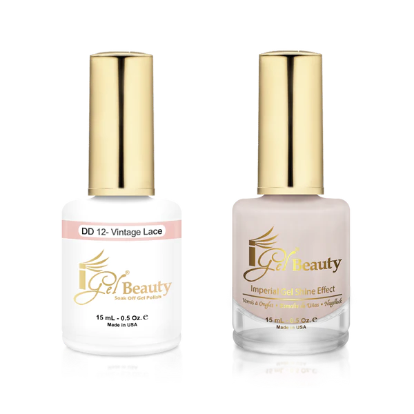 Igel match - dd 012 vintage lace - gel polish