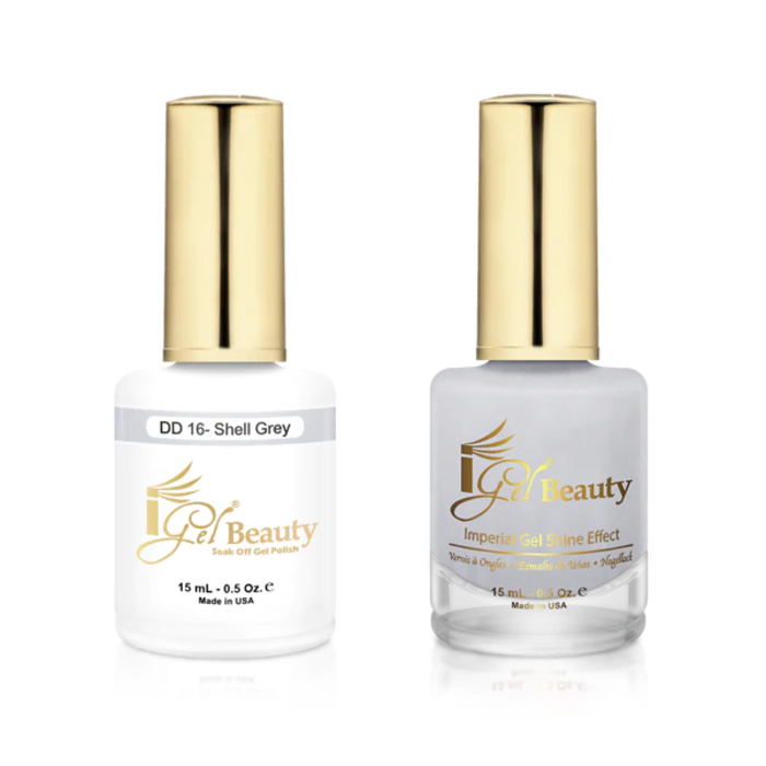 Igel match - dd 016 shell grey - gel polish