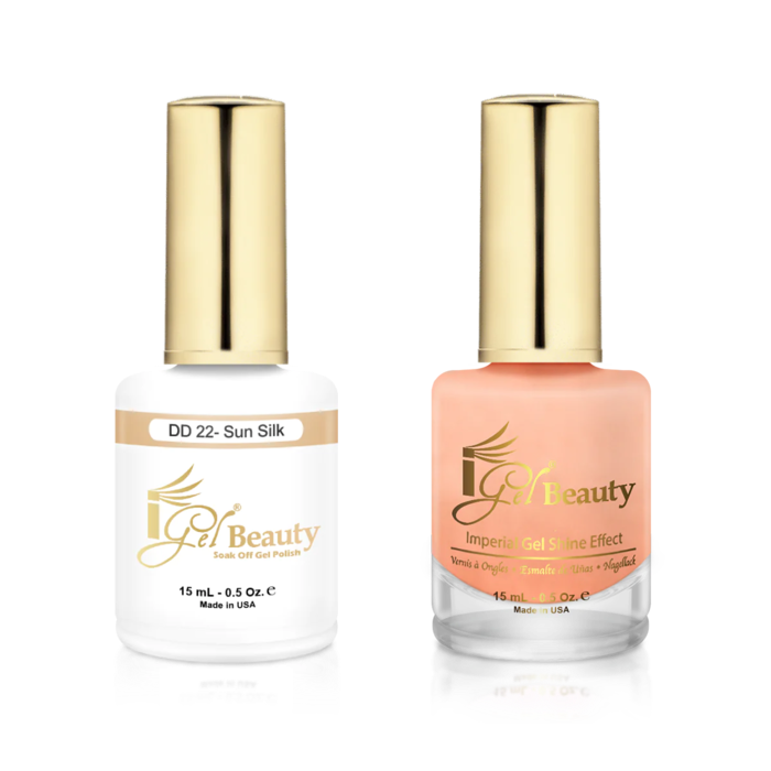 Igel match - dd 022 sun silk - gel polish