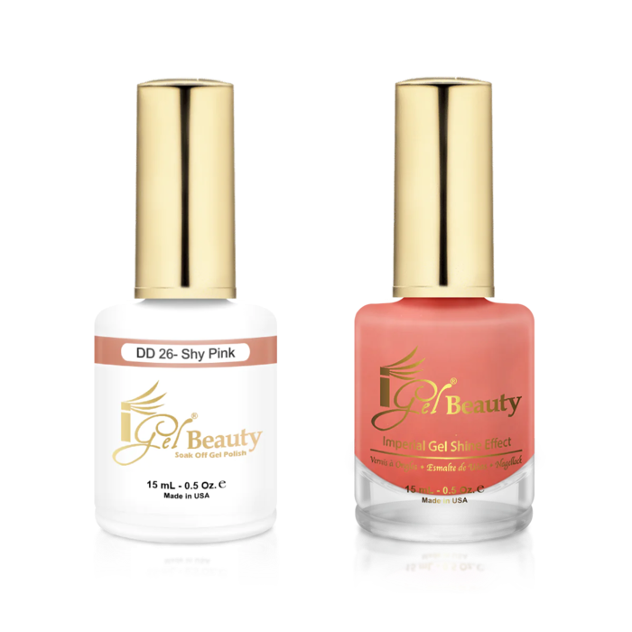 Igel match - dd 026 shy pink - gel polish