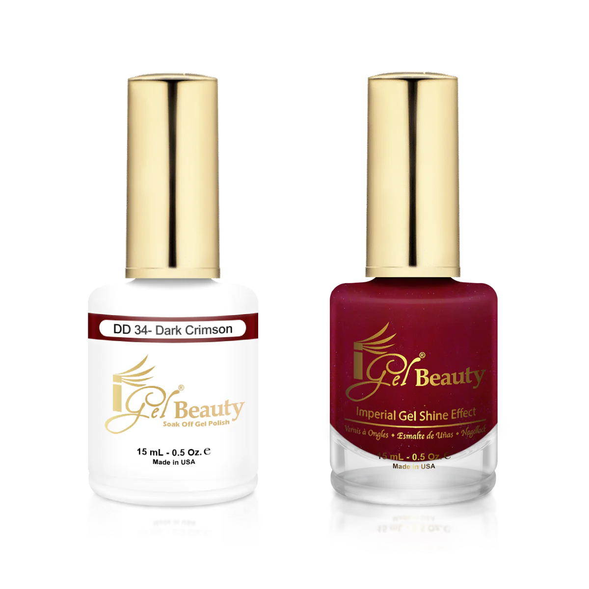 Igel match - dd 034 dark crimson - duo polish