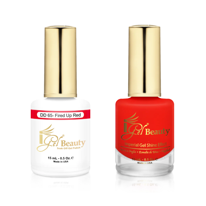 Igel match - dd 065 fired up red - duo polish