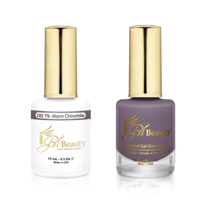 Igel match - dd 079 warm chinchilla - duo polish
