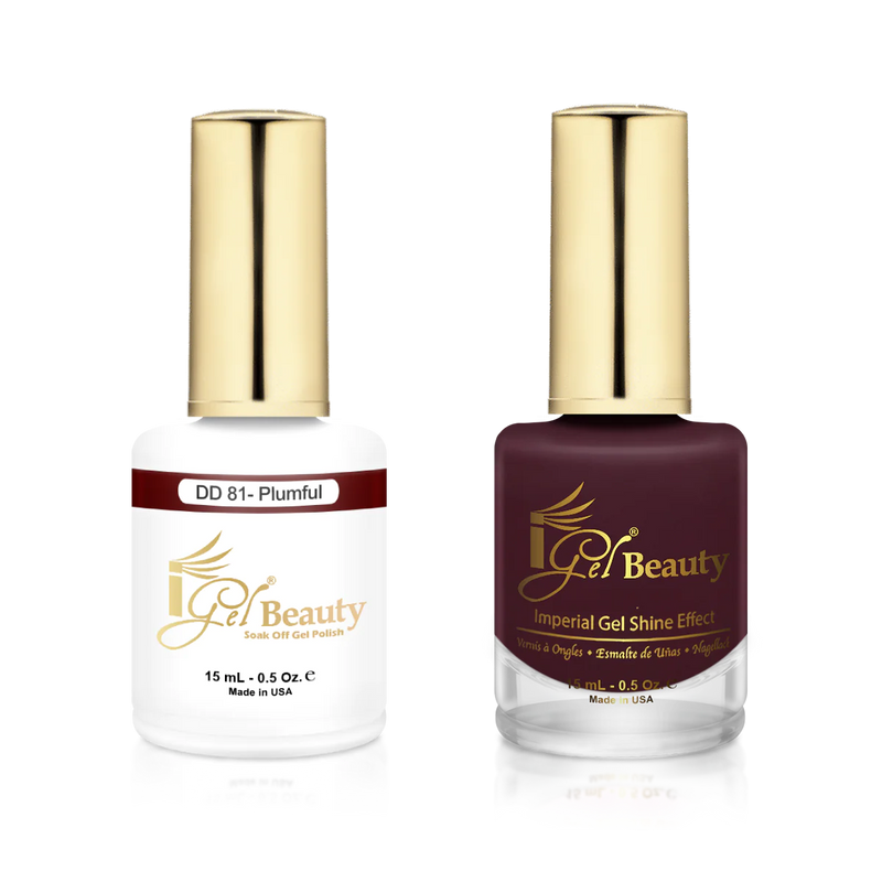 Igel match - dd 081 plumful - duo polish