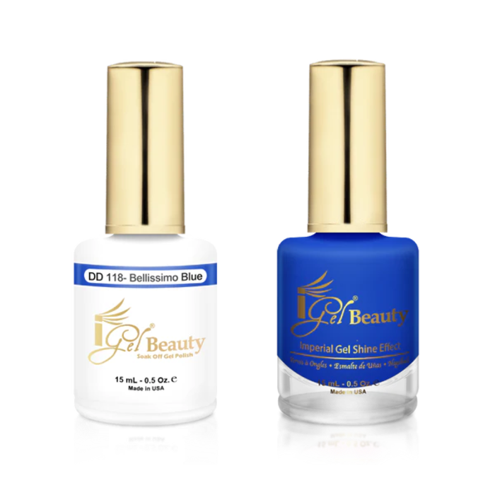 Igel match - dd 118 bellissimo blue - duo polish