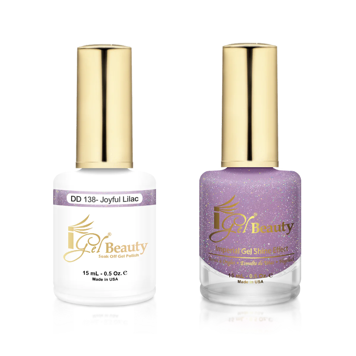Igel match - dd 138 joyful lilac - duo polish