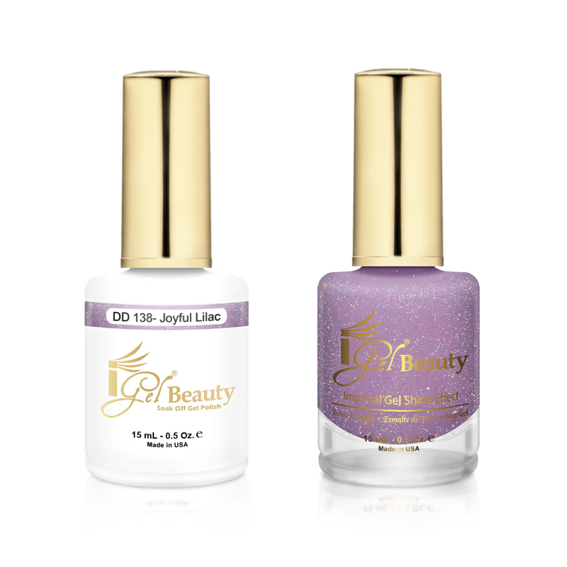 Igel match - dd 138 joyful lilac - duo polish
