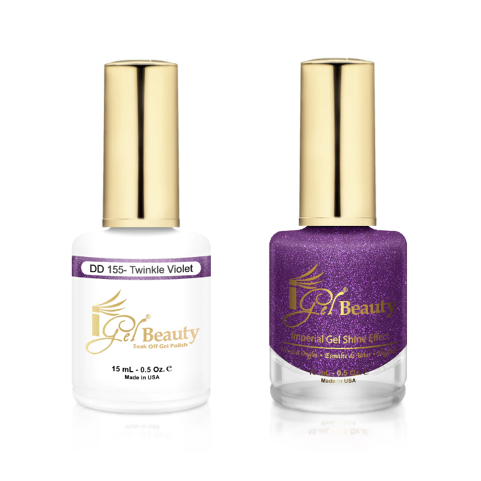 Igel match - dd 155 twinkle violet - duo polish