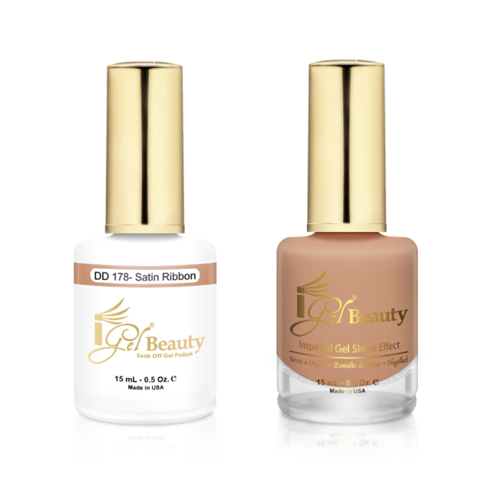 Igel match - dd 178 satin ribbon - duo polish