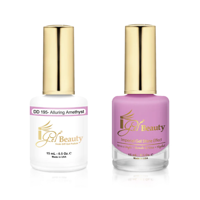 Igel match - dd 195 alluring amethyst - duo polish