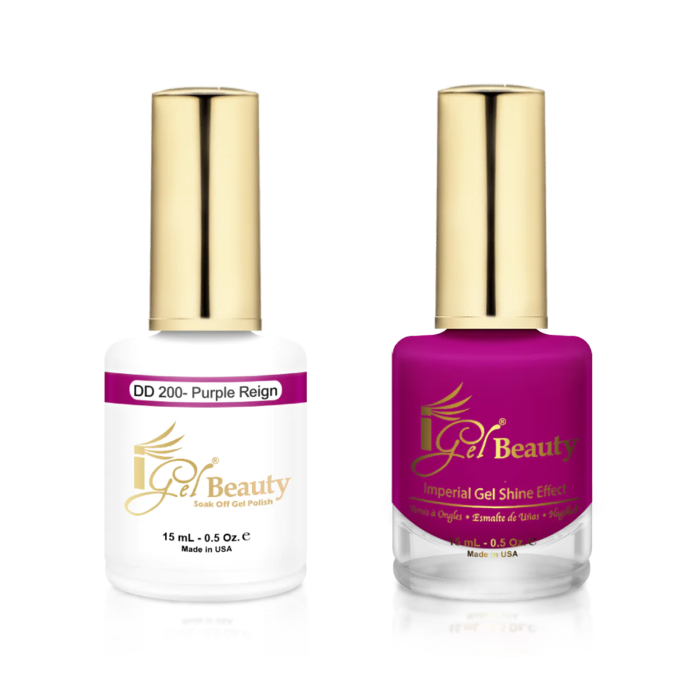 Igel match - dd 200 purple reign - duo polish