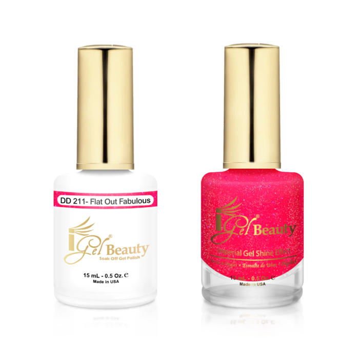 Igel match - dd 211 flat out fabulous - duo polish