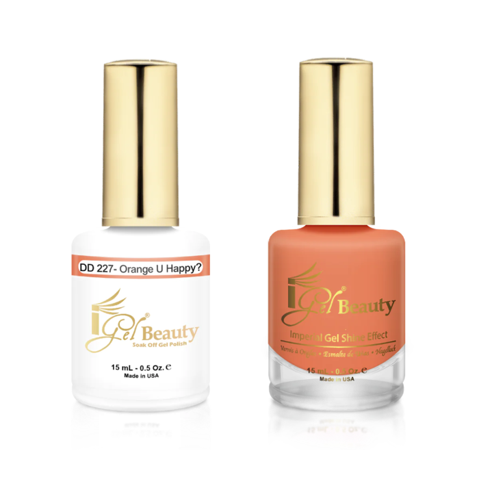 Igel match - dd 227 orange u happy? - duo polish