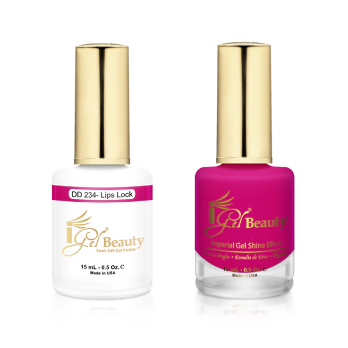 Igel match - dd 234 lips lock - duo polish