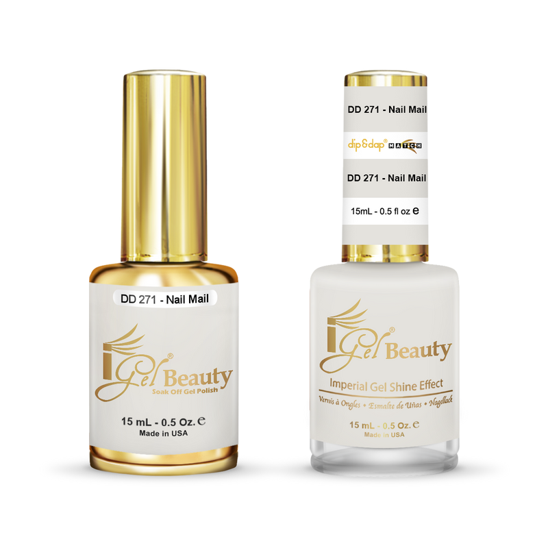 Igel match - dd 271 nail mail - duo polish