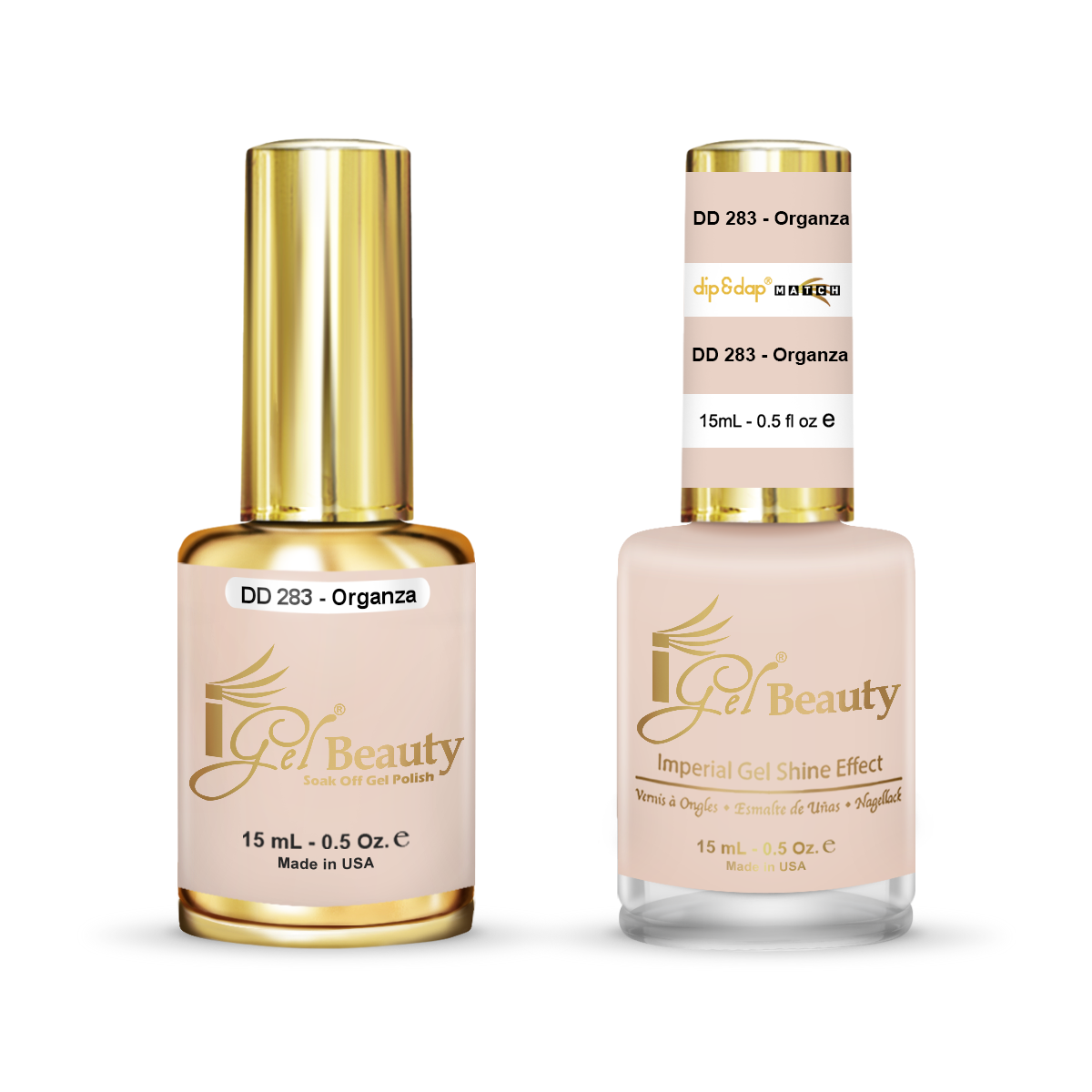 Igel match - dd 283 organza - duo polish