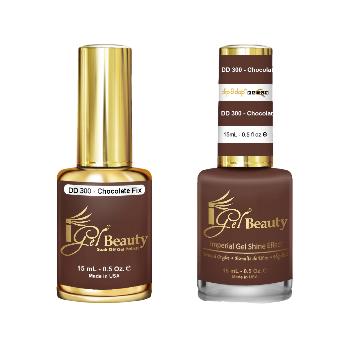 Igel match - dd 300 chocolate fix - duo polish
